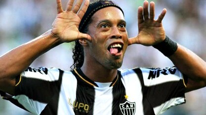ronaldinho linguaccia