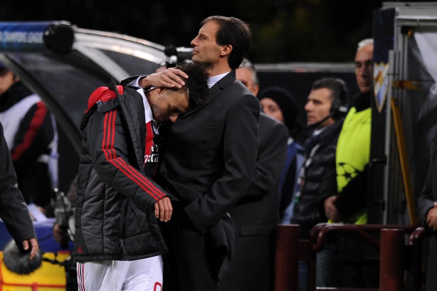 Allegri ed El Shaarawy