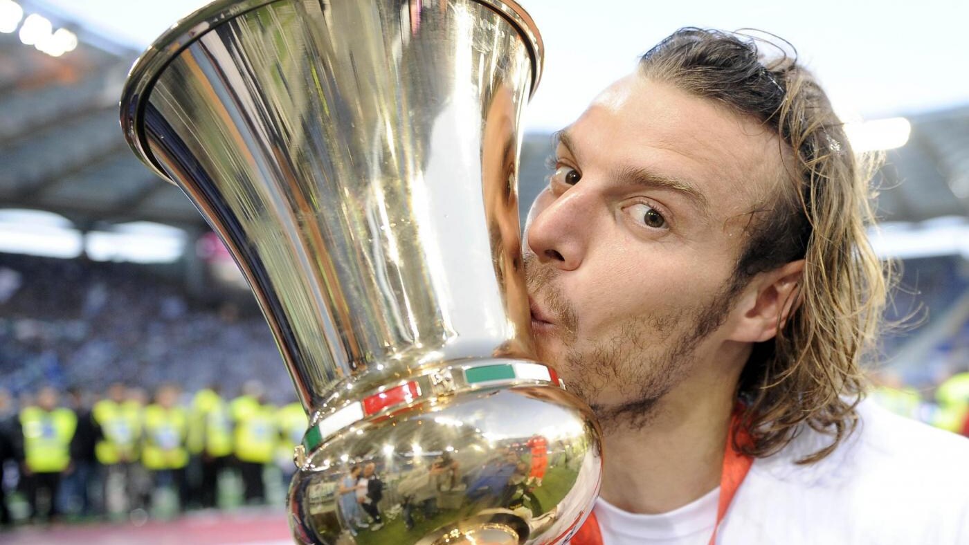 Marchetti con la Coppa Italia
