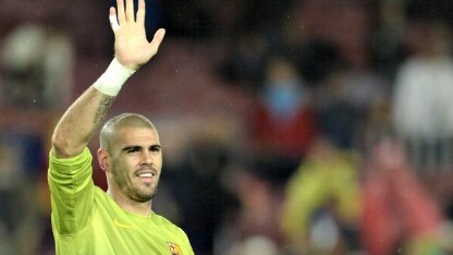 il portiere del Barcellona