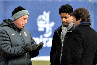 ancelotti e leonardo al campo