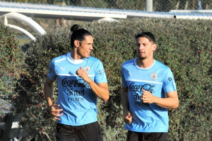 edinson cavani con ramirez