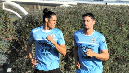 edinson cavani con ramirez