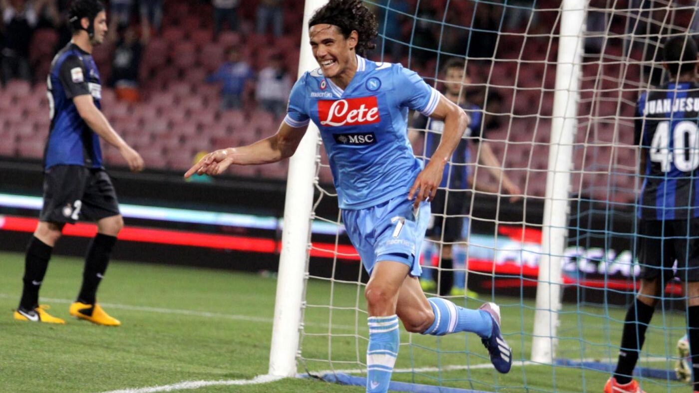 Contro l'Inter, il 'Matador' ha segnato l'ottava tripletta con la maglia azzurra.