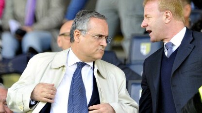 lotito e tare allo stadio