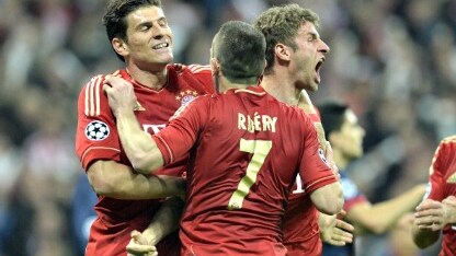 l'attaccante tedesco del bayern