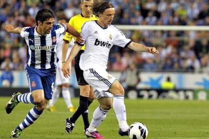 luka modric del real madrid