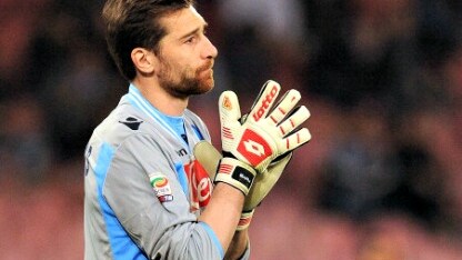 il portiere del napoli