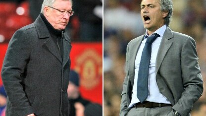 ferguson e mourinho