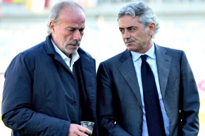 walter sabatini e il dg baldini
