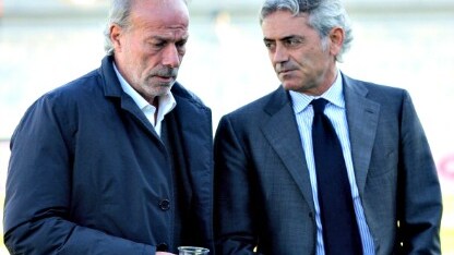 walter sabatini e il dg baldini