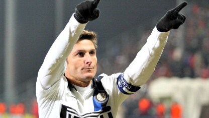 javier zanetti esulta