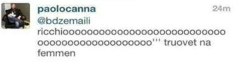 commento di cannavaro