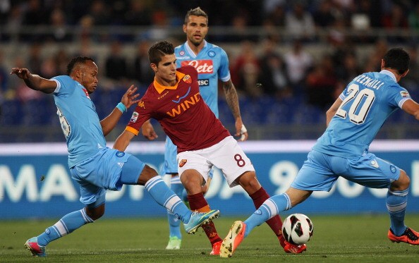 Lamela in Roma-Napoli