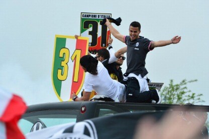 Festeggiamenti del 29° scudetto juventino
