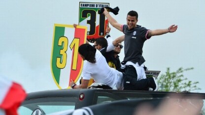 Festeggiamenti del 29° scudetto juventino
