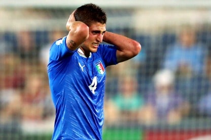 Marco Verratti in Italia-Spagna
