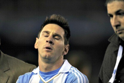 lionel messi a fine match