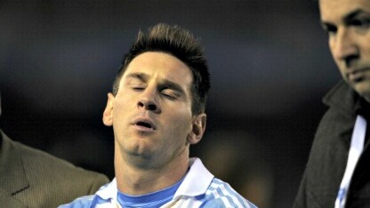 lionel messi a fine match