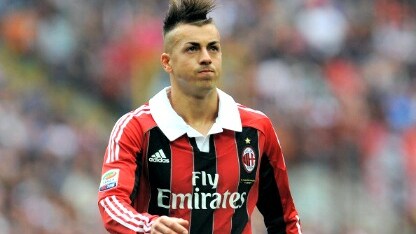 Il Faraone con la maglia del Milan