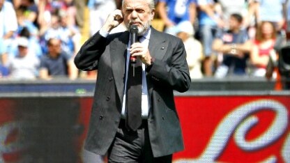 de laurentiis al san Paolo