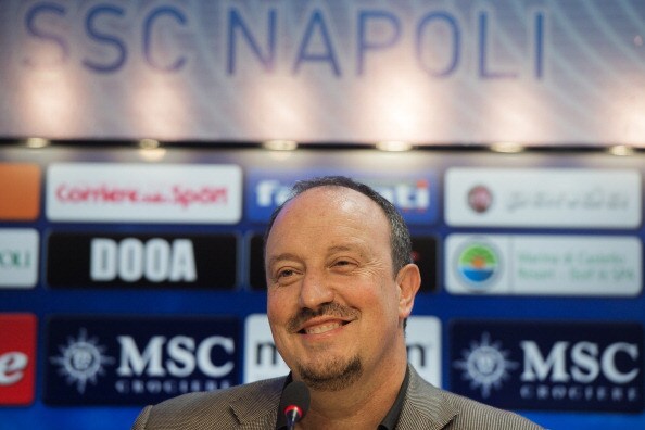 rafa benitez allenatore del napoli