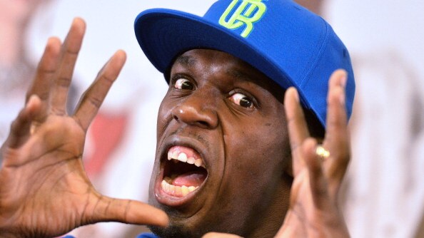 usain bolt smorfia