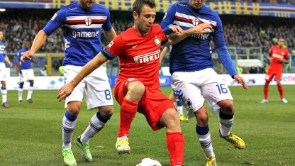 antonio cassano con l'inter
