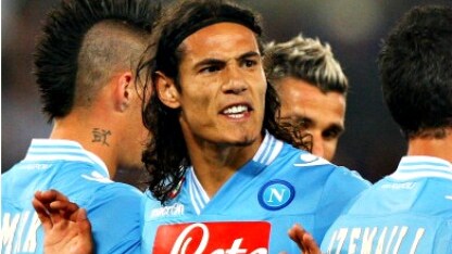 edinson cavani barriera