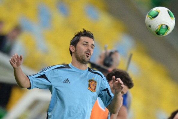david villa del barcellona