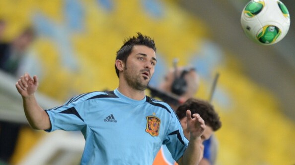 david villa del barcellona