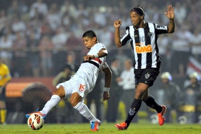 il brasiliano in azione