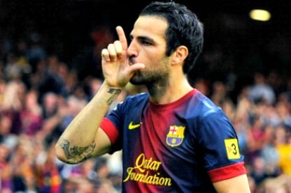 cesc fabregas a barcellona