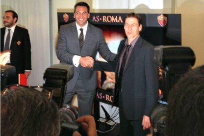 rudi garcia assieme a Zanzi