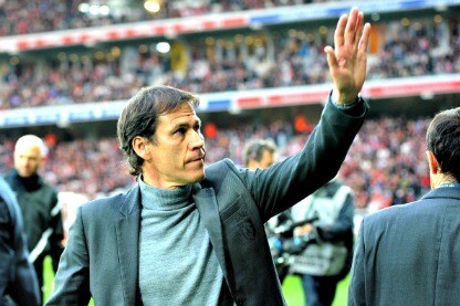 rudi garcia saluta i tifosi