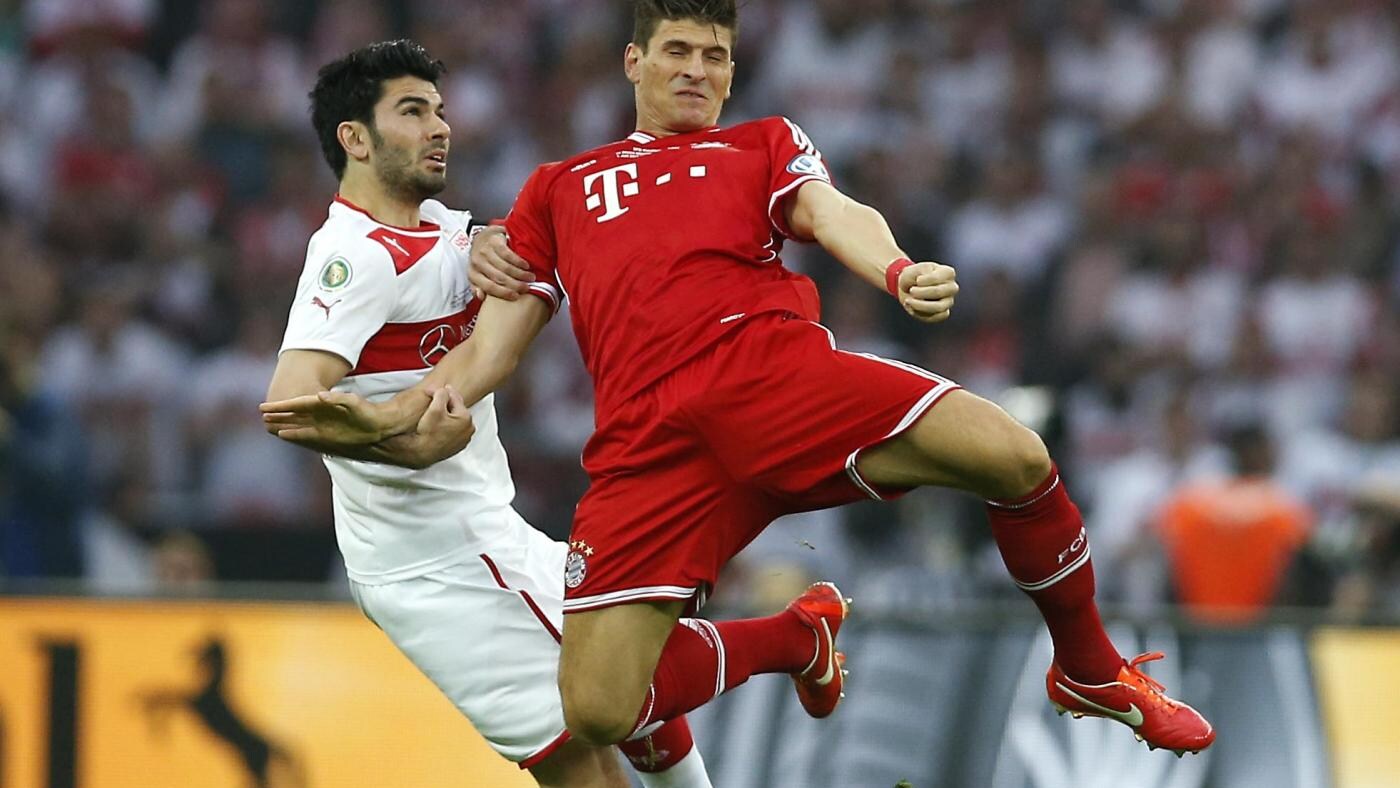 Mario Gomez nel mirino di mercato del Tottenham