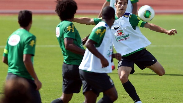 hernanes palleggia in allenamento