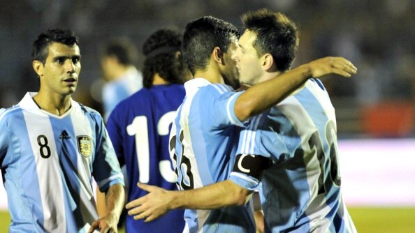 lionel messi tripletta argentina