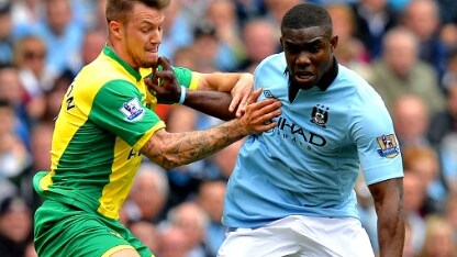 il difensore del manchester city