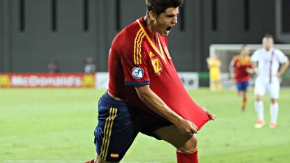 l'attaccante del real madrid