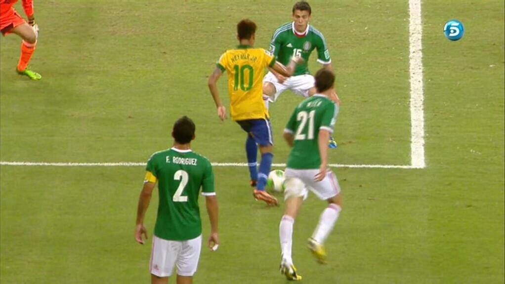 Neymar vs Messico