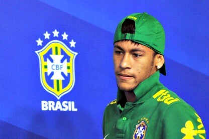 neymar del brasile in confederations