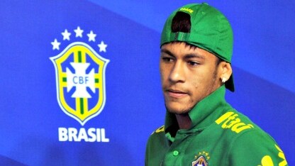 neymar del brasile in confederations