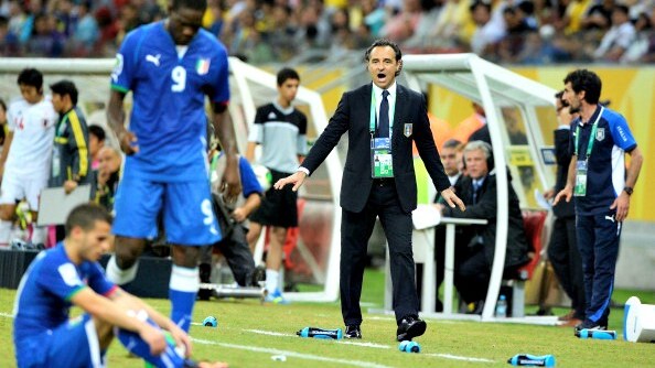 il ct durante la gara col giappone