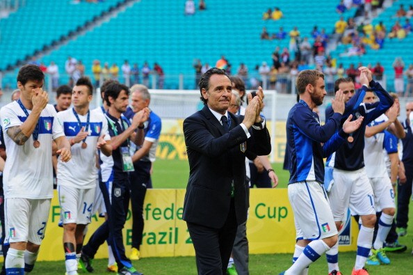 prandelli a fine gara col bronzo