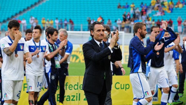 prandelli a fine gara col bronzo