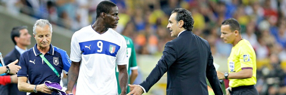 prandelli rimprovera balotelli