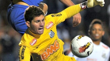 il portiere del santos e del brasile