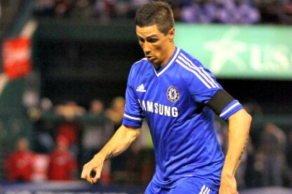 l'attaccante spagnolo del chelsea