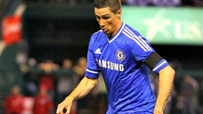 l'attaccante spagnolo del chelsea